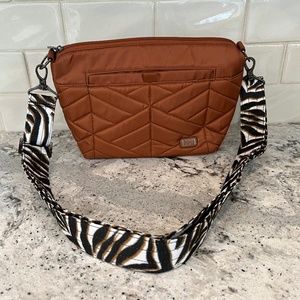 LUG Flare Crossbody Bag - Copper Brown